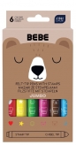 Mazaki jumbo ze stempel Bebe Friends, 6szt