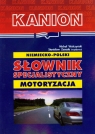 Słownik specjalistyczny Motoryzacja niemiecko polski Walczyński Michał