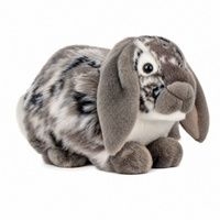 Maskotka Zoo Królik francuski szary 28 cm