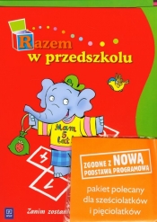 Razem w przedszkolu BOX Teczka pięciolatka