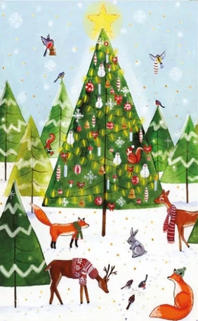 Karnet mini - Boże Narodzenie, 1 szt.