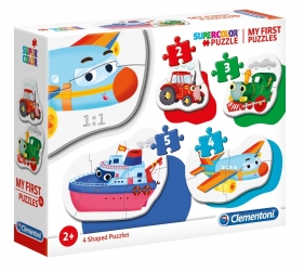 My First Puzzles 4w1: Pojazdy (20811)