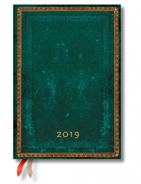 Kalendarz książkowy Viridian Mini Day-at-a-Time 2019