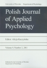 Polish Journal of Applied Psychology vol 9 nr 2 2011