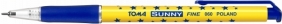 Długopis automatyczny w gwiazdki Sunny - niebieski (TO-060 12)