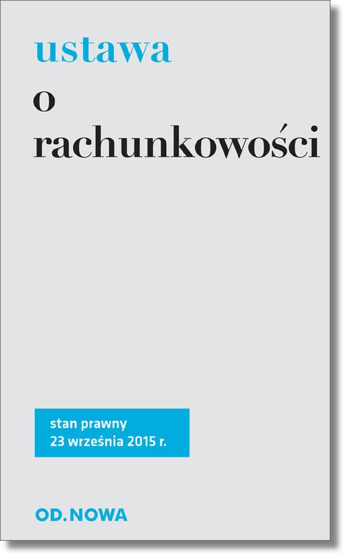 Ustawa o rachunkowości