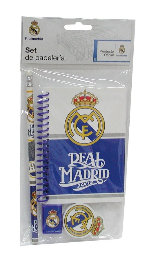 Zestaw z notesem Real Madrid