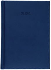 Kalendarz 2024 A4 dzienny Vivella Granat