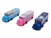 Piórnik autobus metalowy z temperówką metal MIX