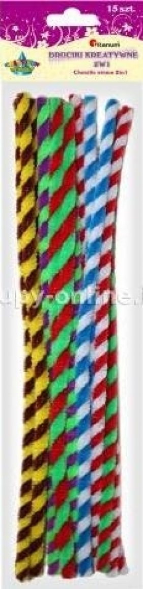 DRUCIKI KREATYWNE 2W1 W PASKI 15 SZT - 282813