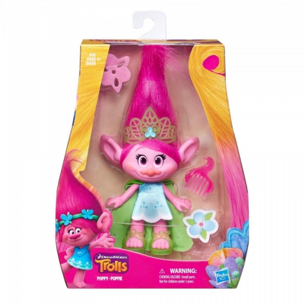 Trolls Lalka podstawowa, Poppy (B6561/B7355)