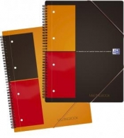 Kołozeszyt A5+ 80K kratka PP Oxford Meetingbook