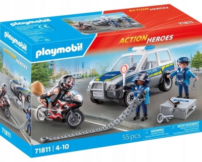 <img src='https://webimage.pl/pics/112/8/d4008789718112.jpg' style='height:440px' /> Playmobil Policja w poszukiwaniu przestępcy 71811