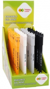 Długopis wymazywalny niebieski - Kitty, 36szt