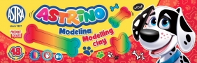 Modelina Astrino, 18 kolorów (456651) (mix wzorów)
