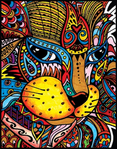 <img src='https://webimage.pl/pics/113/0/d8024238020113.jpg' style='height:440px' /> Kolorowanka Welwetowa A4 Kot Fantazja