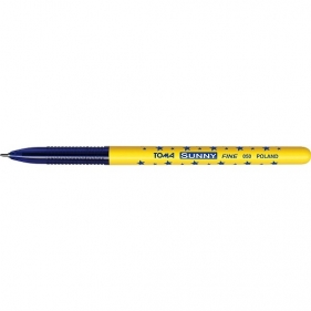 Długopis w gwiazdki Sunny - niebieski (TO-050)