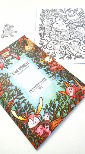 Leśne opowieści T.1 Kolorowanka - Gołąb Dominika 