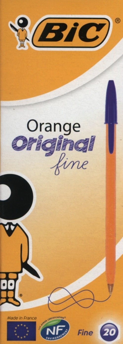Długopis Orange Original Fine niebieski pudełko 20 sztuk