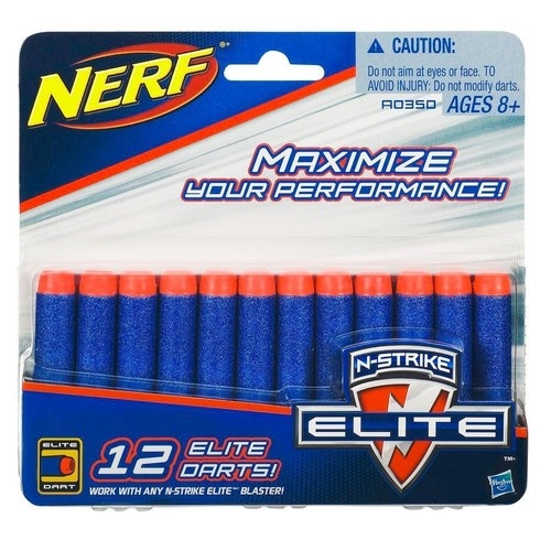 Nerf Elite zestaw 12 strzałek (A0350)