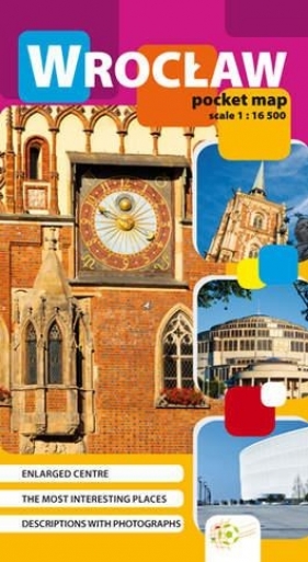 Plan kieszonkowy wersja angielska - Wrocław - Opracowanie zbiorowe