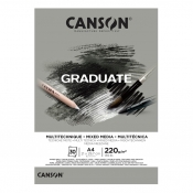 Blok Canson Graduate Media Grey A4, 30 arkuszy