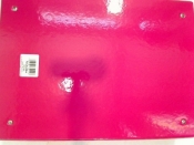 Teczki z gumką Vaupe CARIBIC BOX A4 różowy 1200g (341/11)
