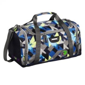 Torba sportowa "SporterPorter", Wanna Be Check Lime