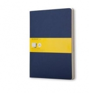 Zestaw 3 zeszytów Cahier Journals 19x25 kratka
