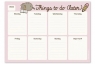  Blok/Planer A4 Rose Pusheen