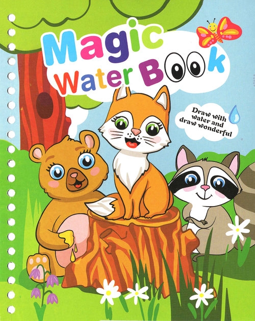 Magic Water Book. Słodkie zwierzaki