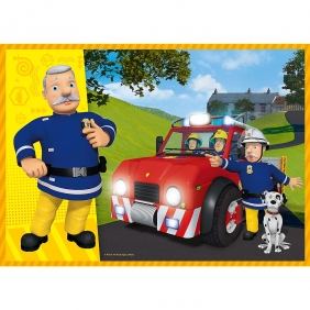 Puzzle 4w1: Strażak Sam na ratunek (34311)