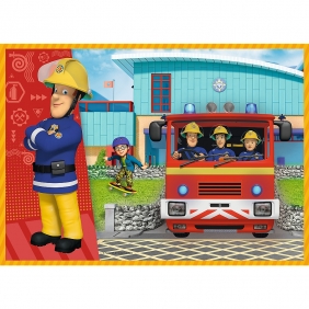 Puzzle 4w1: Strażak Sam na ratunek (34311)