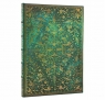 Notatnik w linie Emerald Flower Grande