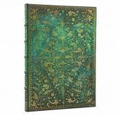 Notatnik w linie Emerald Flower Grande