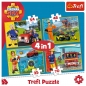 Puzzle 4w1: Strażak Sam na ratunek (34311)