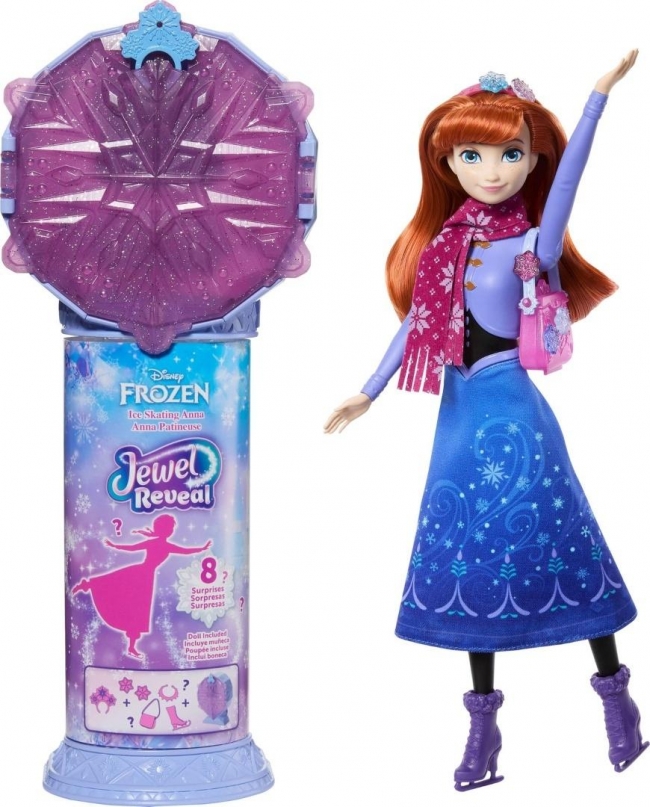 <img src='https://webimage.pl/pics/113/4/d0194735374113.jpg' style='height:440px' /> Disney Frozen Kraina Lodu Jewel Reveal Lalka Anna