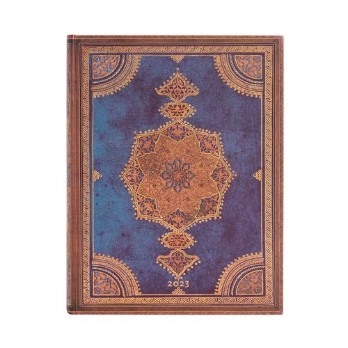 Kalendarz Paperblanks 2023 Safavid Indigo Ultra Dzienny