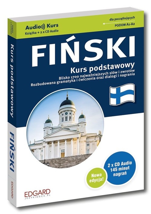 Fiński Kurs podstawowy dla początkujących + 2CD