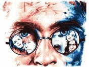 Malowanie po numerach 40x50 Harry Potter - Życie pośród Magii