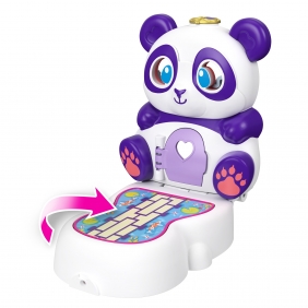 Polly Pocket: Otwórz i przekręć - Zestaw Panda (GTM56/GTM58)