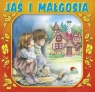 Książeczka do czytania sztywne strony   - Jaś i Małgosia (10str.) praca zbiorowa