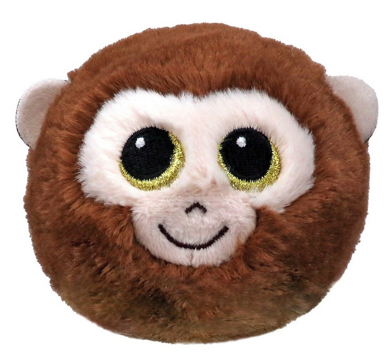 Ty Beanie Bouncers Banana - brown monkey (TY 83011)