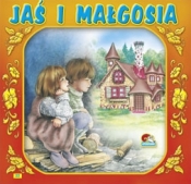 Książeczka do czytania "sztywne strony " - Jaś i Małgosia (10str.) - Opracowanie zbiorowe