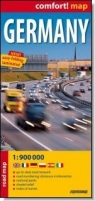 Germany laminowana mapa samochodowa 1:900 000