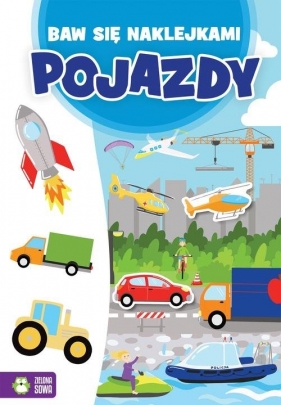 Baw się naklejkami Pojazdy