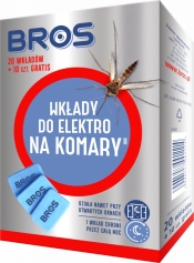 BROS, wkłady do elektro na komary