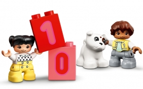 Lego Duplo 10954, Pociąg z cyferkami - nauka liczenia