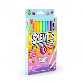 Pachnące flamastry - pastelowe, 10 szt.