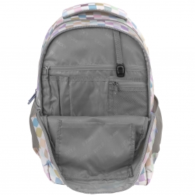 Plecak backup 8 W01 - Pastelowa Kratka